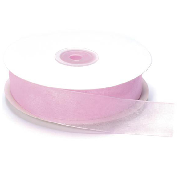 Nastro organza cangiante Rosa cm. 2x50mt.