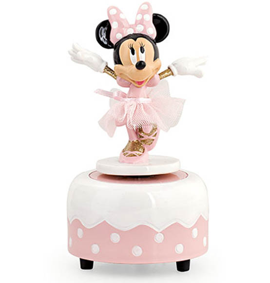Bomboniera Minnie carillon Disney con scatola nuova linea 2020 Minnie Ballerina