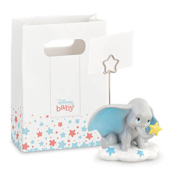 Bomboniera memoclip Dumbo Disney con sacchetto nuova linea 2020 Dumbo