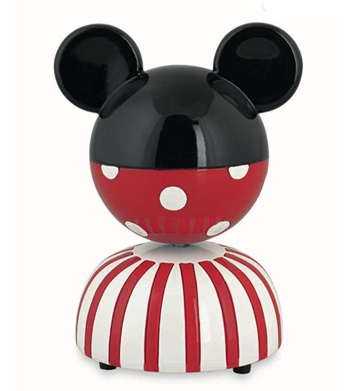 Bomboniera carillon Topolino disney rosso e nero cm. 12x16 con scatola