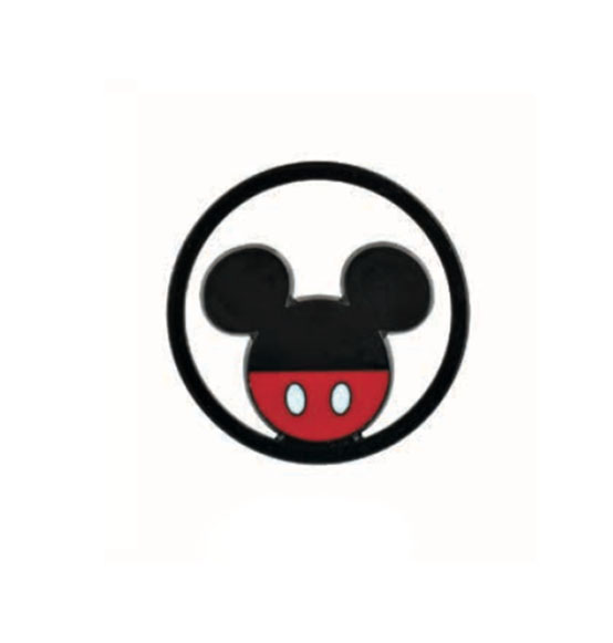 Bomboniera Disney ciondolo in metallo topolino rosso e nero