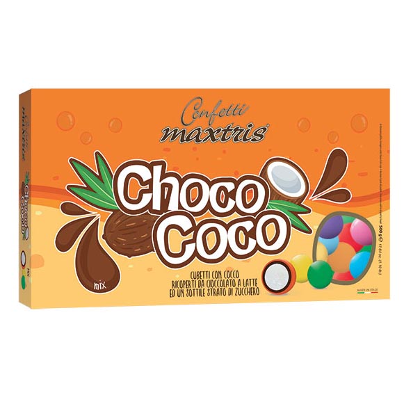 Confetti maxtris party Chocococo Mix colorati 500 Gr