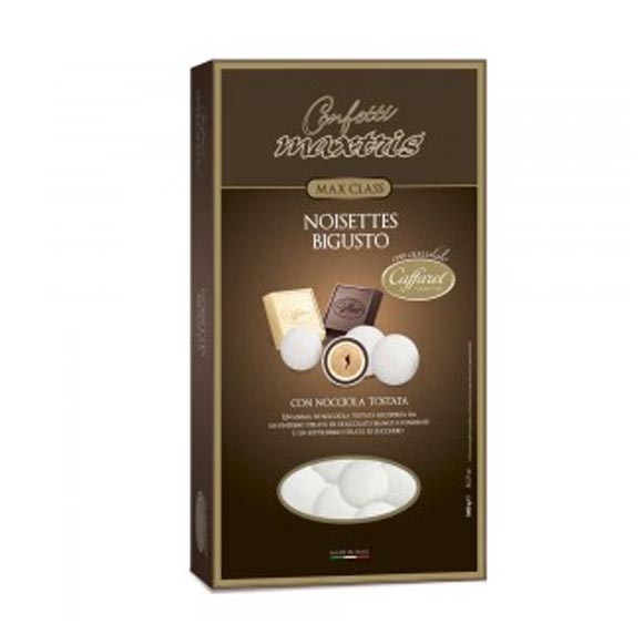 confetti maxtris caffarel noisette bigusto bianco 1kg.