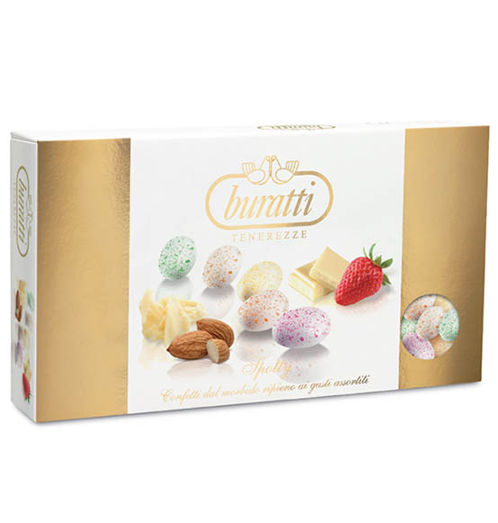 Confetti Buratti Tenerezze Spotty screziate gusti assortiti 1kg.