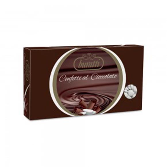 Confetti buratti al cioccolato cuore bianco 1kg.