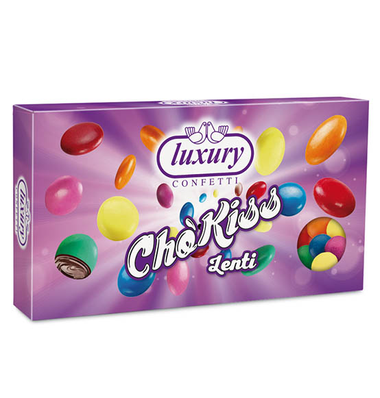 Smarties/Lenti al cioccolato Buratti colorate. 1Kg.