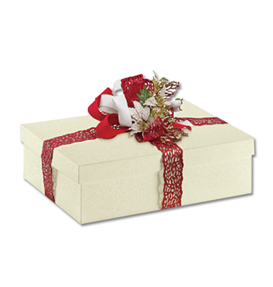 Scatola regalo in cartone sorgente mm. 455X320X110