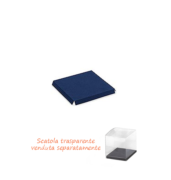 Scatola acetato trasparente in pvc mm.150x150x200 a soli 0,81 € su  Bomboniere Portaconfetti