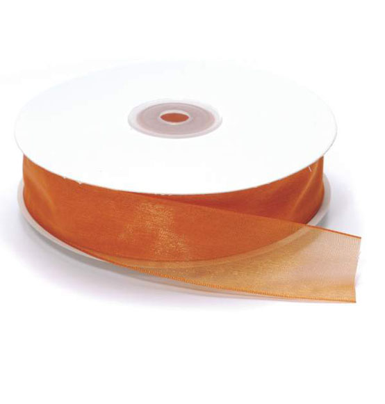 Nastro organza cangiante Arancio cm. 2x50mt.