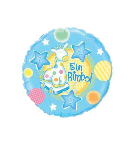 PALLONCINO E\' UN BIMBO AZZURRO CM.45