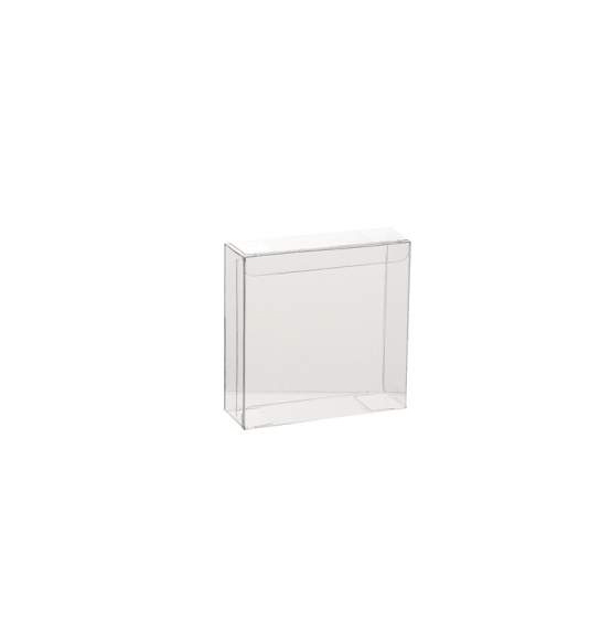 Scatola trasparente in PVC mm. 90x28x90 -40pz.
