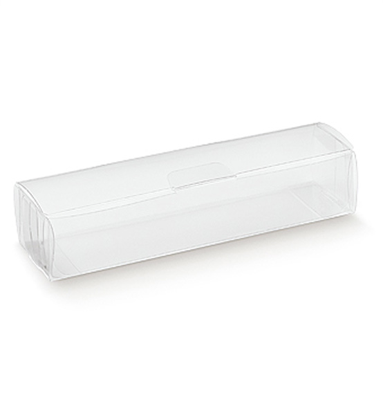 50PZ. scatola automontante trasparente in PVC mm. 160X40X30