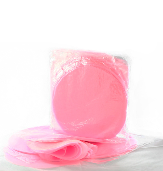 100pz. Veli tulle tondi per confetti rosa diam. cm. 24, Scatole Discount.it  - Trasparenti, in cartone, portabottiglie, portaconfetti, nastri,  bomboniere e ragali