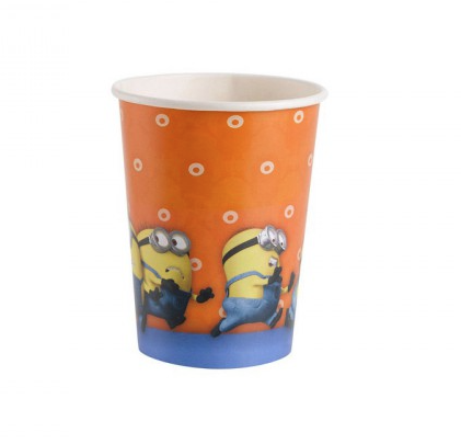 8PZ. BICCHIERE MINIONS 200 ML