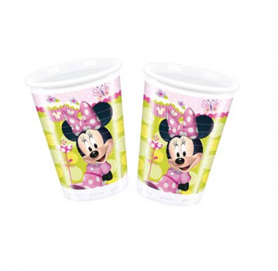 8PZ. BICCHIERI MINNIE DISNEY 200 ML