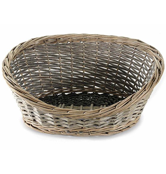 Cesto rotondo in rattan cm 39x29x17