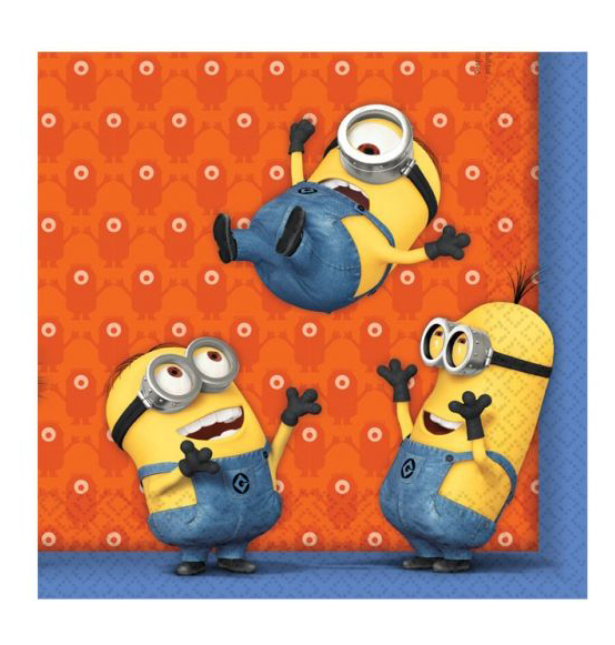 20PZ. TOVAGLIOLO MINIONS CM 33x33