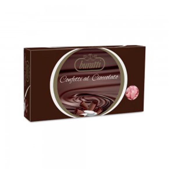 Confetti buratti al cioccolato cuore rosa 1kg.