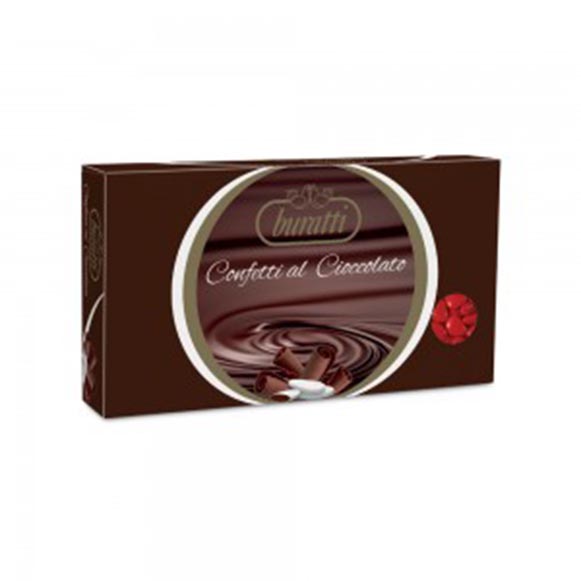 Confetti buratti al cioccolato cuore rosso 1kg.