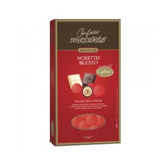 confetti maxtris caffarel noisette bigusto rosso 1kg.