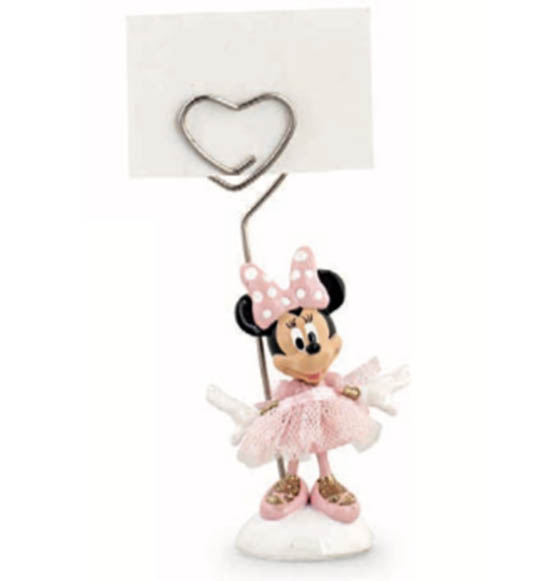 Bomboniere memoclip Minnie Disney con sacchetto nuova linea 2020 Minnie ballerina