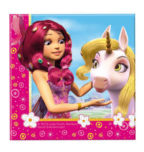 20PZ.  TOVAGLIOLI MIA AND ME DISNEY  CM 33X33