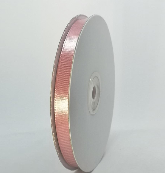 Nastro raso rosa antico cm. 1x50mt.