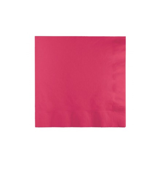 20PZ. TOVAGLIOLI 2 VELI CLASSIC FUXIA CM 33X33